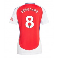 Fotbalové Dres Arsenal Martin Odegaard #8 Dámské Domácí 2024-25 Krátký Rukáv